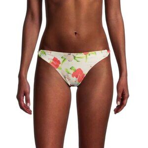 Ganni 'Hawaii Graphic Rutabaga' Low-Rise Bikini Bottom, Multicolor